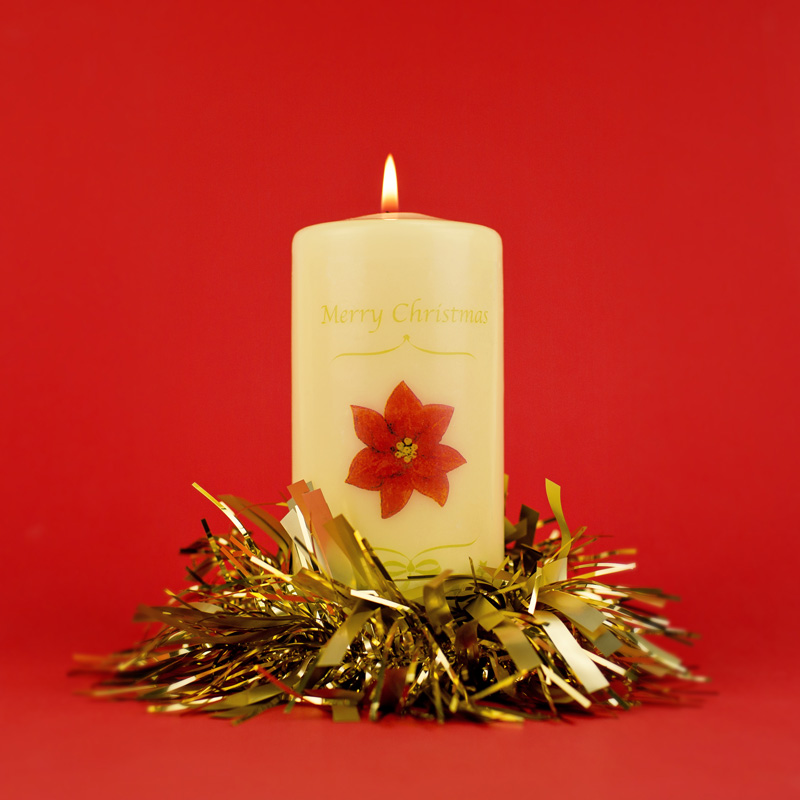 Personalised Christmas Candle Buy from